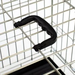 Best Pirce 🔥 Lords & Labradors Heavy Duty Silver Deluxe 🐕 Dog Crate - Size S-XXL 🔥 16 Best Pirce 🔥 Lords & Labradors Heavy Duty Silver Deluxe 🐕 Dog Crate - Size S-XXL 🔥 -Lords & Labradors Sales lords labradors silver deluxe dog crate handle