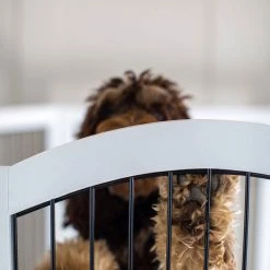 Top 10 🎉 Lords & Labradors Wooden Puppy Play Pen 👍 -Lords & Labradors Sales lords labradors white wooden puppy pen close up white