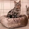 Coupon 😀 Lords & Labradors Luxury Mink Velvet Cat Donut Bed 🔥