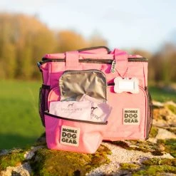 Flash Sale ⭐ Mobile 🐕 Dog Gear Week Away Bag In Pink 😀 -Lords & Labradors Sales mobile dog gear week away bag in pink outdoors front