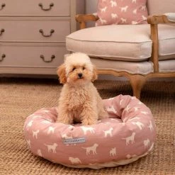 Deals ⌛ Mutt & Hounds Mutts & Hounds Luxury 🐕 Dog Cushion Donut Beds 🔔 -Lords & Labradors Sales mutts hounds luxury dog cushion donut beds pink lifestyle