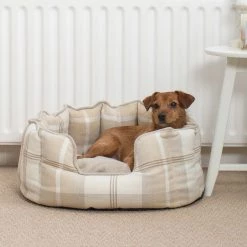 Buy โ Lords & Labradors High Wall Neutral Tweed Bed For ๐ถ Dogs ๐