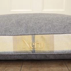 Deals 🔥 Personalised 🐶 Dog Cushion in Balmoral Ochre Ash by Lords & Labradors 🥰 -Lords & Labradors Sales ochrecushion2 778a67db bf18 485a 8455 61a30e22173b