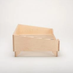 Best Pirce 🛒 Oscar & Digby Birch Natural 🦮 Dog Bed 🌟 -Lords & Labradors Sales oscar and digby birch dog bed studio side