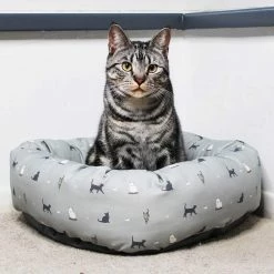 New π Lords & Labradors Personalised Cosmopolitan Cat Donut Bed β¨