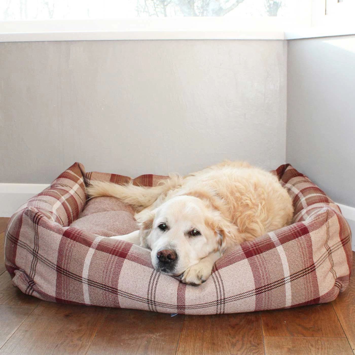 New 😉 Lords & Labradors Personalised Cosy Tweed Box Bed For 🐕 Dogs 😉 9 New 😉 Lords & Labradors Personalised Cosy Tweed Box Bed For 🐕 Dogs 😉 - Image 9
