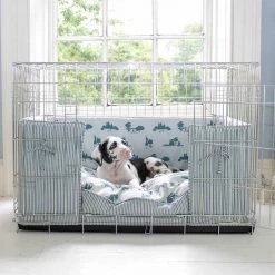 Best Sale 🥰 Personalised 🐕 Dog Crate Bumper in Central Park by Lords & Labradors 🔔