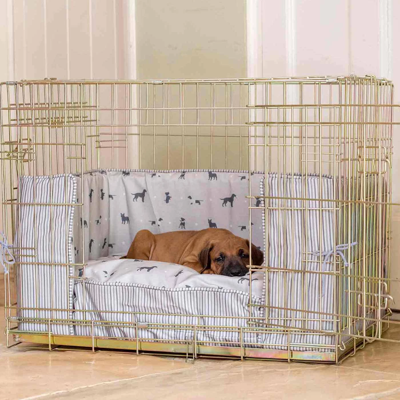 Best deal 😍 Personalised 🐶 Dog Crate Bumper in Cosmopolitan 🐶 Dog by Lords & Labradors 🥰 3 Best deal 😍 Personalised 🐶 Dog Crate Bumper in Cosmopolitan 🐶 Dog by Lords & Labradors 🥰 - Image 3