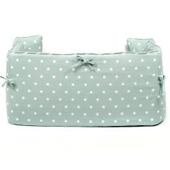 Coupon ๐ Personalised ๐ฆฎ Dog Crate Bumper in Duck Egg Spot by Lords & Labradors ๐ฏ 12 Coupon ๐ Personalised ๐ฆฎ Dog Crate Bumper in Duck Egg Spot by Lords & Labradors ๐ฏ -Lords & Labradors Sales personalised dog crate bumper in duck egg spot by lords labradors studio back