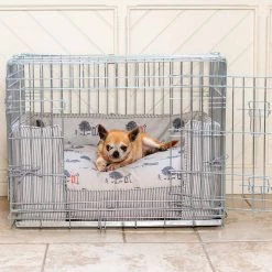 Discount 🎉 Personalised 🐶 Dog Crate Bumper in Hyde Park by Lords & Labradors 🤩