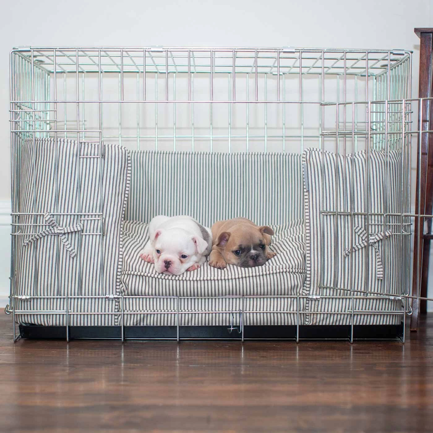 Top 10 ๐คฉ Personalised ๐ถ Dog Crate Bumper in Regency Stripe by Lords & Labradors ๐ฏ 1 Top 10 ๐คฉ Personalised ๐ถ Dog Crate Bumper in Regency Stripe by Lords & Labradors ๐ฏ