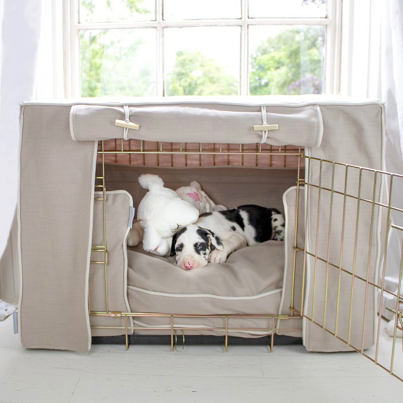 Hot Sale 💯 Personalised 🐶 Dog Crate Bumper in Savanna Oatmeal by Lords & Labradors 🤩 7 Hot Sale 💯 Personalised 🐶 Dog Crate Bumper in Savanna Oatmeal by Lords & Labradors 🤩 - Image 7