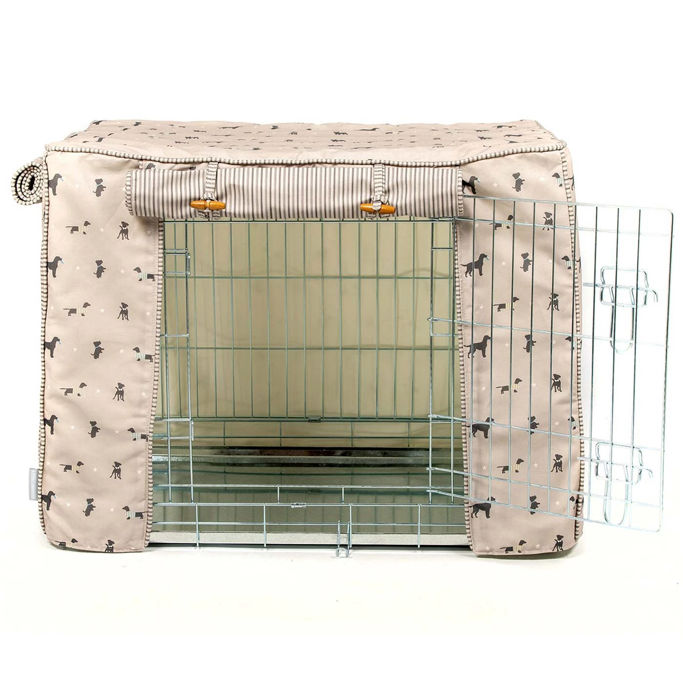 Best deal ๐ Personalised ๐ถ Dog Crate Cover in Cosmopolitan ๐ถ Dog Cotton by Lords & Labradors ๐ 3 Best deal ๐ Personalised ๐ถ Dog Crate Cover in Cosmopolitan ๐ถ Dog Cotton by Lords & Labradors ๐ - Image 3