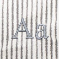 Best reviews of 💯 Personalised 🐶 Dog Crate Cover in Regency Stripe by Lords & Labradors ✔️ -Lords & Labradors Sales personalised dog crate cover in regency stripe by lords labradors letters