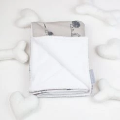 Promo 🌟 Personalised 🐶 Dog & Puppy Blanket By Lords & Labradors - Parks Collection ⭐ -Lords & Labradors Sales personalised dog puppy blanket by lords labradors hyde park folded