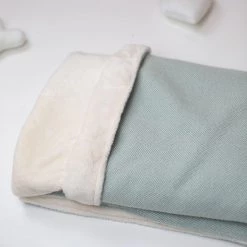 Outlet 🤩 Personalised 🦮 Dog & Puppy Cosy Tweed Blanket By Lords & Labradors 👏 -Lords & Labradors Sales personalised dog puppy cosy tweed blanket by lords labradors duck egg top