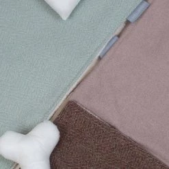 Outlet 🤩 Personalised 🦮 Dog & Puppy Cosy Tweed Blanket By Lords & Labradors 👏 -Lords & Labradors Sales personalised dog puppy cosy tweed blanket by lords labradors mulberry