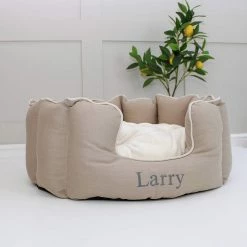 New 🎉 Lords & Labradors Personalised High Wall Savanna Bed For 🦮 Dogs ⌛ -Lords & Labradors Sales personalised high wall savanna bed for dogs oatmeal studio
