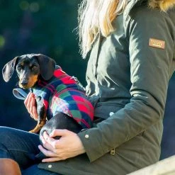 New 👏 Personalised Miniature Dachshund Fleece by Lords & Labradors 😀 23 New 👏 Personalised Miniature Dachshund Fleece by Lords & Labradors 😀 -Lords & Labradors Sales personalised miniature dachshund fleece by lords labradors red tartan close