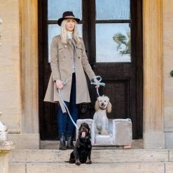 Best Sale 💯 Lords & Labradors Personalised Mushroom Velvet Chesterfield 🦮 Dog Bed ✔️ -Lords & Labradors Sales personalised mushroom velvet chesterfield dog bed lifestyle model