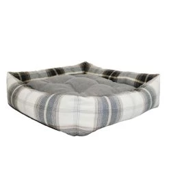 Best reviews of 🎉 Lords & Labradors Personalised Neutral Tweed Box Bed For 🐕 Dogs 👏 -Lords & Labradors Sales personalised neutral tweed box bed for dogs charcoal side studio