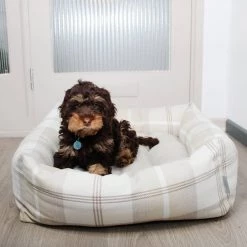 Best reviews of 🎉 Lords & Labradors Personalised Neutral Tweed Box Bed For 🐕 Dogs 👏 -Lords & Labradors Sales personalised neutral tweed box bed for dogs neutral