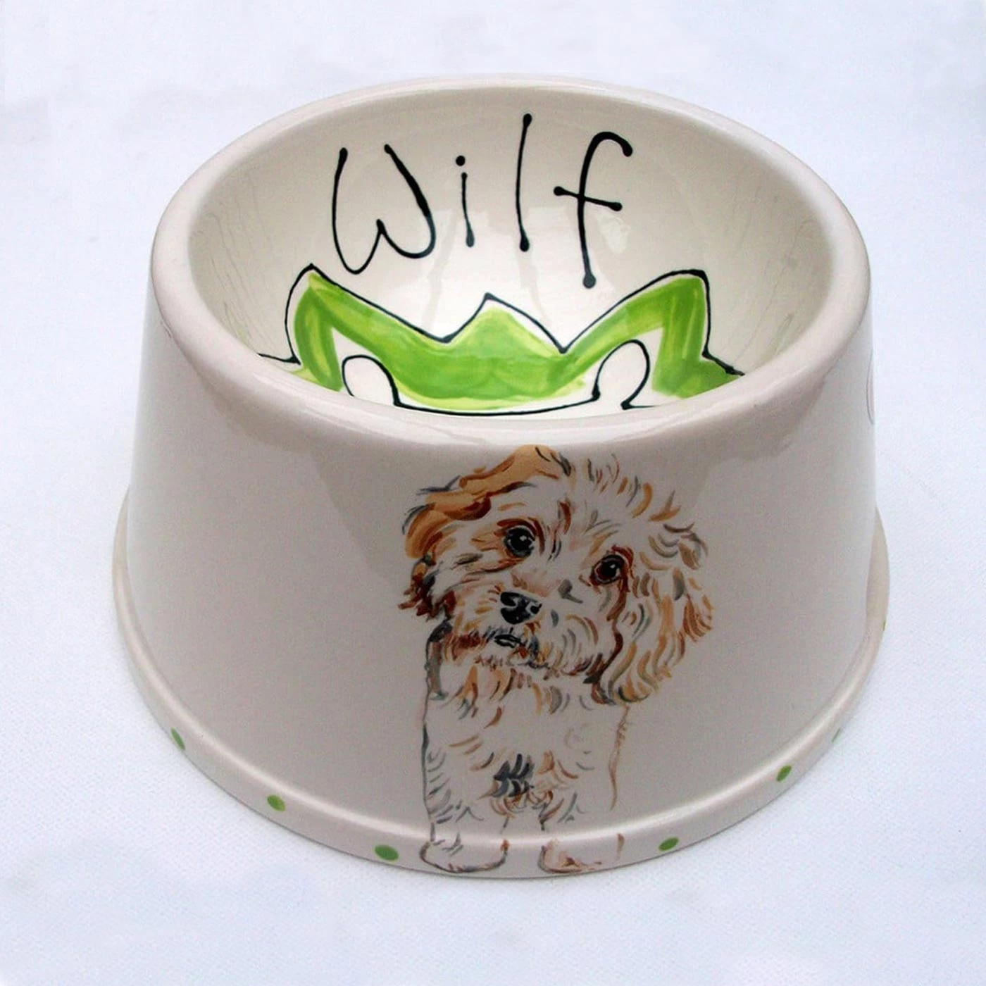 Coupon ๐งจ Portrait ๐ถ Dog Bowl by Purple Glaze - Angled ๐ฏ 2 Coupon ๐งจ Portrait ๐ถ Dog Bowl by Purple Glaze - Angled ๐ฏ - Image 2