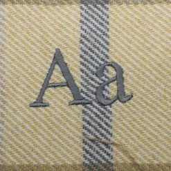 Outlet 🔥 Lords & Labradors Personalised Tetford 🦮 Dog Chesterfield in Tan Leather & Ochre Ash Tweed ⌛ -Lords & Labradors Sales personalised tetford dog chesterfield in tan leather ochre ash tweed lettering