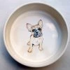Cheapest 🛒 Portrait 🦮 Dog Bowl by Purple Glaze - Straight 🔥
