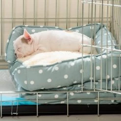 Outlet 😉 Puppy Crate Beds By Lords & Labradors 🌟 -Lords & Labradors Sales puppy crate beds by lords labradors duck egg spot
