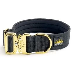 Buy 🔥 Regal 🦮 Dog Gold Series Collar 😉 -Lords & Labradors Sales regal gold series lead black studio