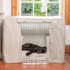 Top 10 💯 Dog Crate Set in Regency Stripe Oil Cloth by Lords & Labradors 🤩