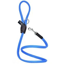 Flash Sale ๐ Dogs & Horses Narrow Rolled Leather Lead ๐ 18 Flash Sale ๐ Dogs & Horses Narrow Rolled Leather Lead ๐ -Lords & Labradors Sales rolled leather lead blue and silver