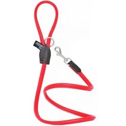 Flash Sale ๐ Dogs & Horses Narrow Rolled Leather Lead ๐ 15 Flash Sale ๐ Dogs & Horses Narrow Rolled Leather Lead ๐ -Lords & Labradors Sales rolled leather lead red and silver