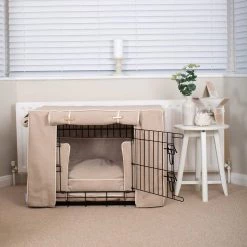 Outlet ๐ Dog Crate Set in Savanna Oatmeal by Lords & Labradors ๐คฉ 20 Outlet ๐ Dog Crate Set in Savanna Oatmeal by Lords & Labradors ๐คฉ -Lords & Labradors Sales savanna oatmeal black crate set 2