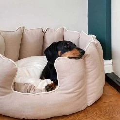 Outlet 🎉 Lords & Labradors High Wall Savanna Bed For 🐶 Dogs 🌟 -Lords & Labradors Sales savanna oatmeal high wall