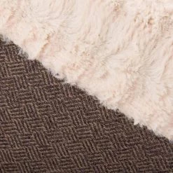 Top 10 🤩 Scruffs Ellen Donut Pet Bed 👍 -Lords & Labradors Sales scruffs ellen donut pet bed brown close up material