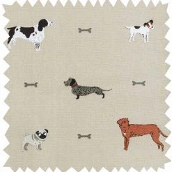 Cheapest ๐ Sophie Allport ๐ Dog Bed in Woof! Print ๐ 13 Cheapest ๐ Sophie Allport ๐ Dog Bed in Woof! Print ๐ -Lords & Labradors Sales sophie allport dog bed in woof print fabric