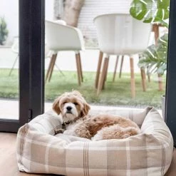 Best deal 🥰 Lords & Labradors Neutral Tweed Box Bed For 🦮 Dogs 🧨 -Lords & Labradors Sales the neutral tweed box bed for dogs neutral tweed lifestyle