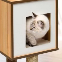 Best deal 😀 Vesper V-Base Cat Scratch Tree Furniture 😉 -Lords & Labradors Sales vesper v base cat scratch tree